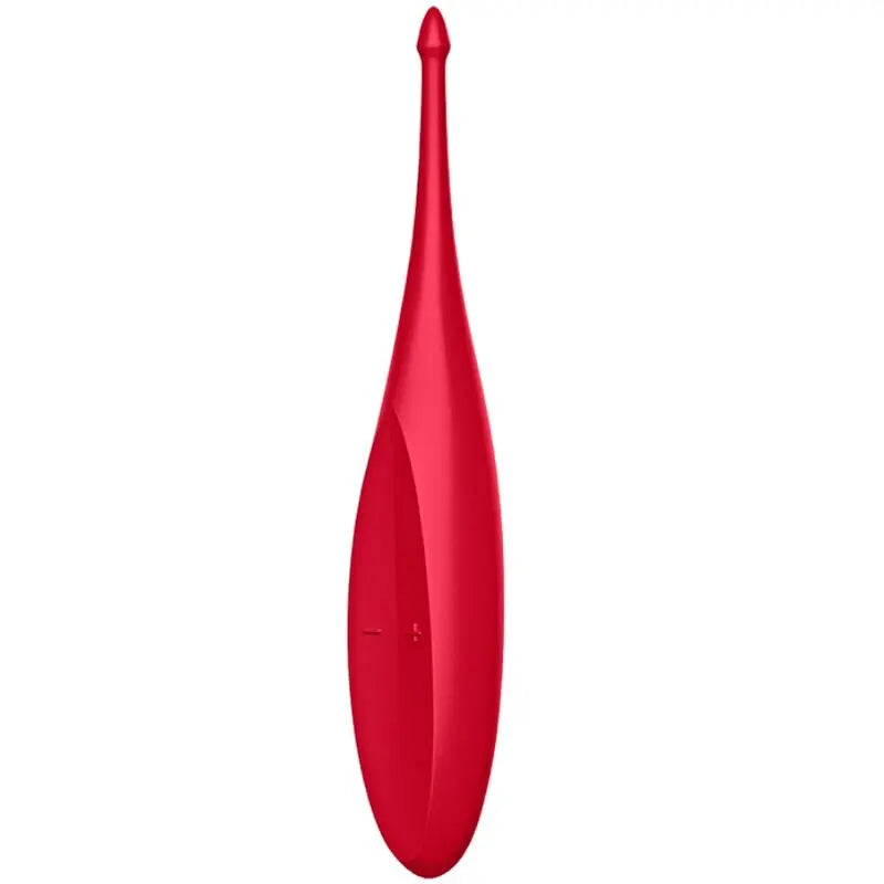 SATISFYER - VIBRATORE CON PUNTA TWIRLING FUN ROSSO - SATISFYER VIBRATOR | Lingerie Harness Boutique