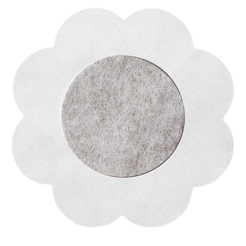 BYE-BRA - COPPETTE PER CAPEZZETTI FIORE PACK 3 UDS MARRONE MISURARE XL - BYE BRA - ACCESSORIES | Lingerie Harness Boutique