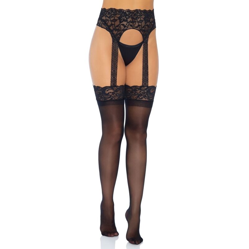LEG AVENUE - CALZA REGGIARGIGIACCA OPACA TAGLIA UNICA - LEG AVENUE HOSIERY | Lingerie Harness Boutique