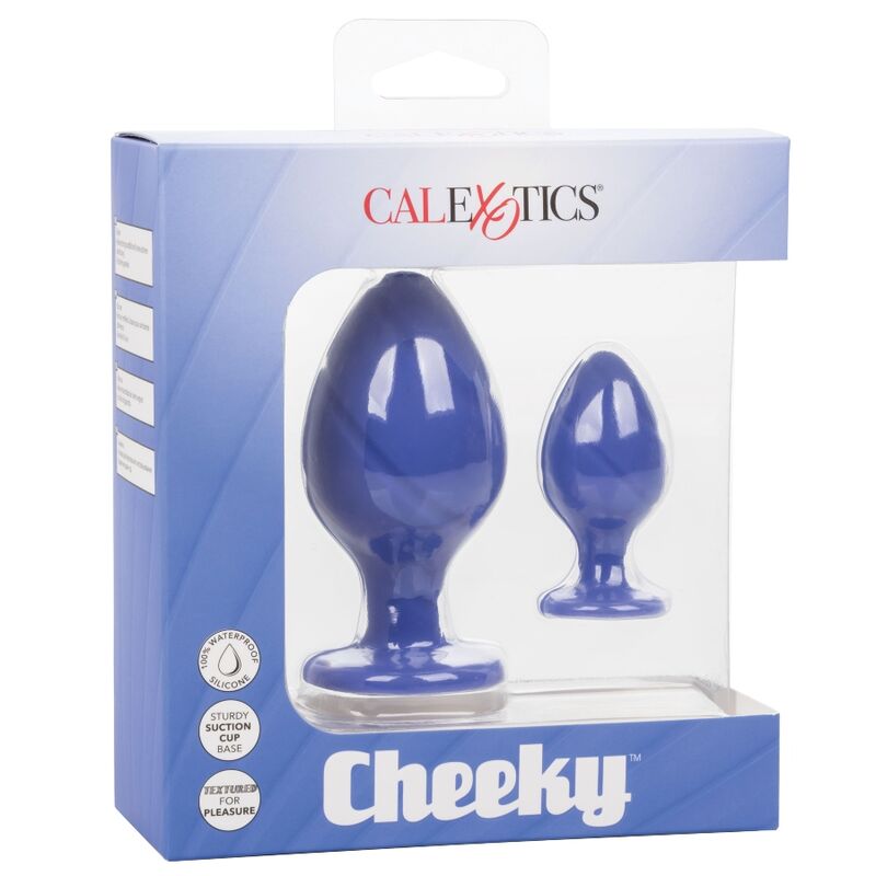 CALEXOTICS - BUTTPLUG CHEEKY VIOLA - CALEXOTICS | Lingerie Harness Boutique