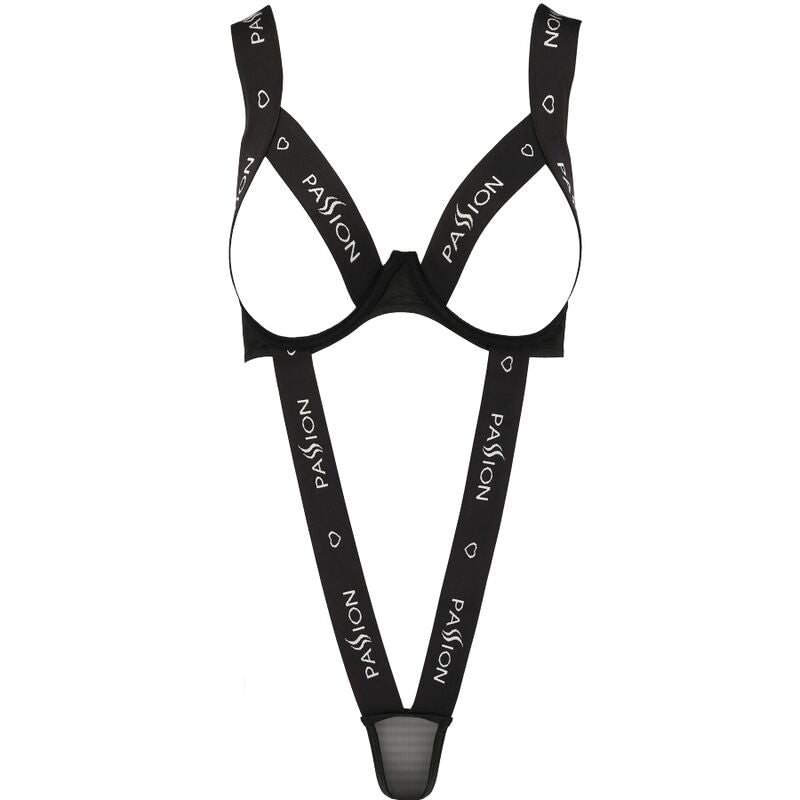 PASSION - KYOKA TEDDY NERO L/XL - PASSION WOMAN TEDDIES | Lingerie Harness Boutique
