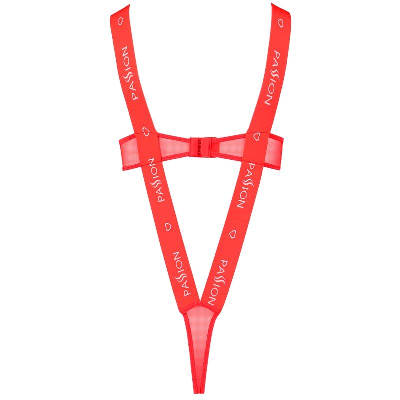PASSION - ORSACCHIOTTO KYOKA ROSSO S/M - PASSION WOMAN TEDDIES | Lingerie Harness Boutique