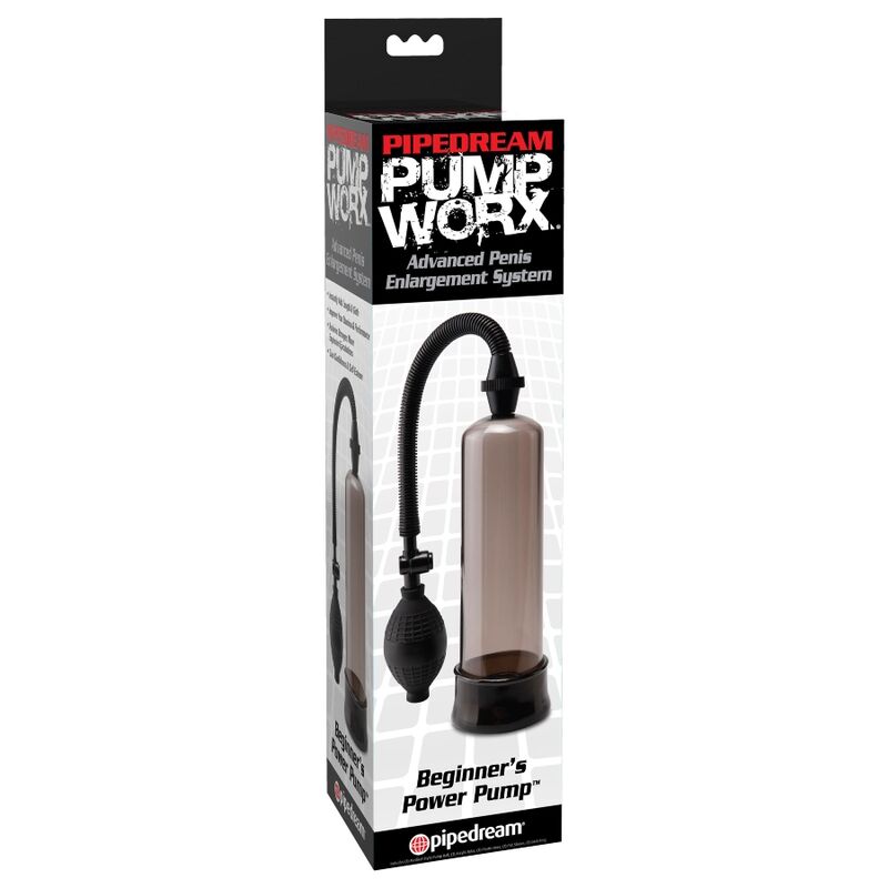 PUMP WORX - BEGINNERS POWER PUMP NERO - PUMP WORX | Lingerie Harness Boutique