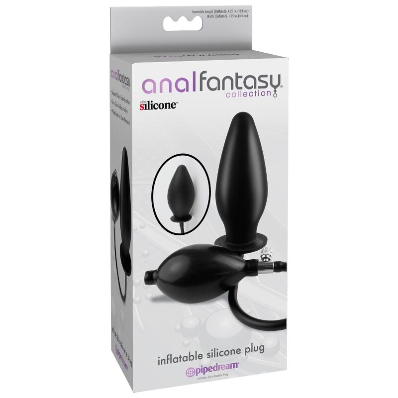ANAL FANTASY - PLUG GONFIABILE IN SILICONE - ANAL FANTASY SERIES | Lingerie Harness Boutique