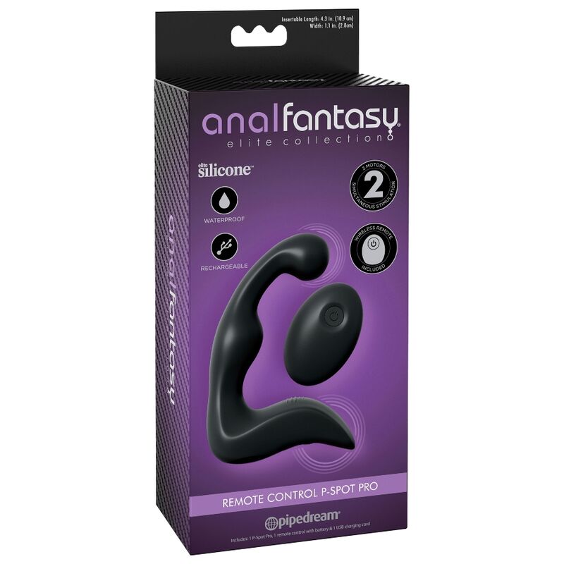 ANAL FANTASY ELITE COLLECTION - TELECOMANDO P-SPOT PRO - ANAL FANTASY ELITE COLLECTION | Lingerie Harness Boutique
