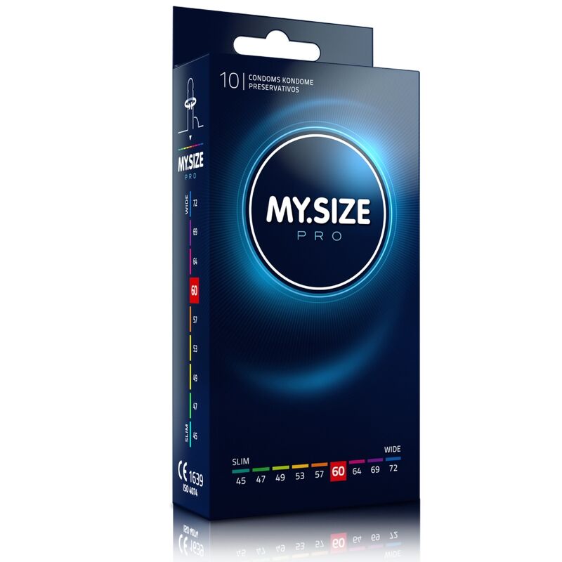 MY SIZE - PRO PRESERVATIVI 60 MM 10 UNIT - MY SIZE PRO | Lingerie Harness Boutique