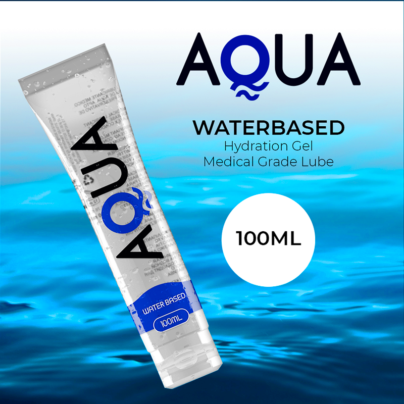 AQUA QUALITY - LUBRIFICANTE A BASE ACQUA 100 ML - AQUA QUALITY | Lingerie Harness Boutique