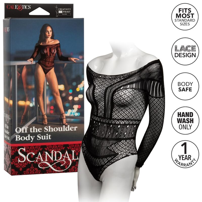 CALEXOTICS - BODY SPALLA SCANDAL TAGLIA UNICA - CALEXOTICS | Lingerie Harness Boutique