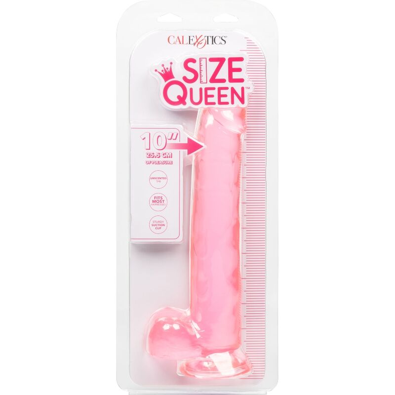 CALEXOTICS - DILDO REGINA TAGLIA ROSA 25.5 CM - CALEXOTICS | Lingerie Harness Boutique