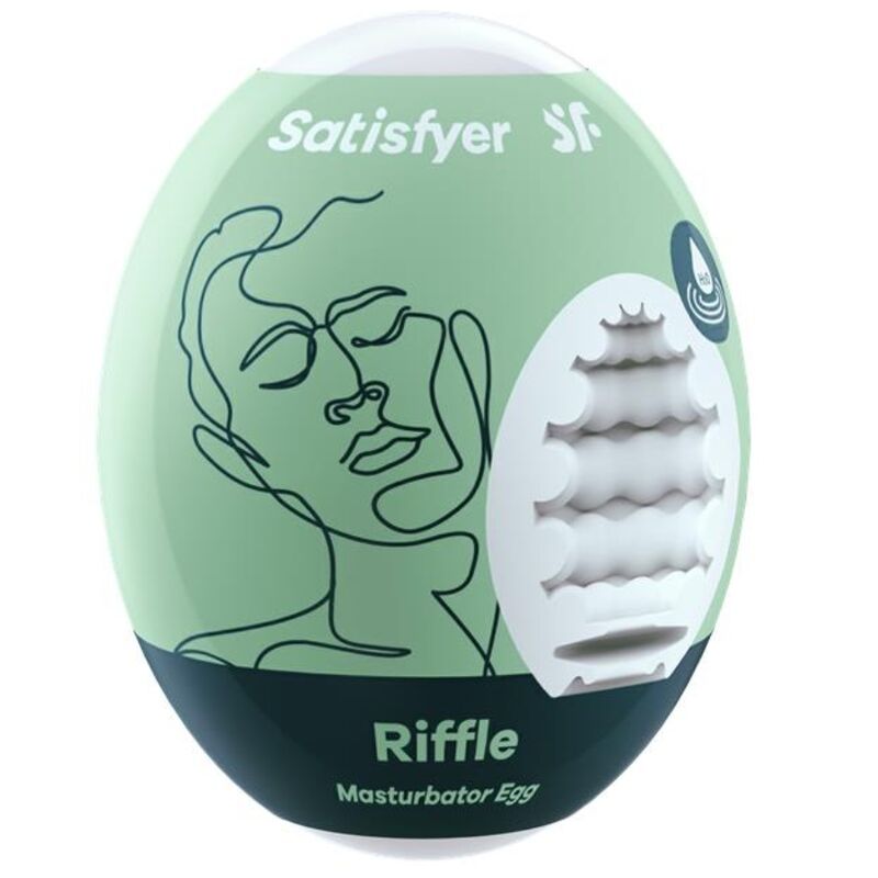 SATISFYER - UOVO MASTURBATORE RIFFLE - SATISFYER EGGS | Lingerie Harness Boutique