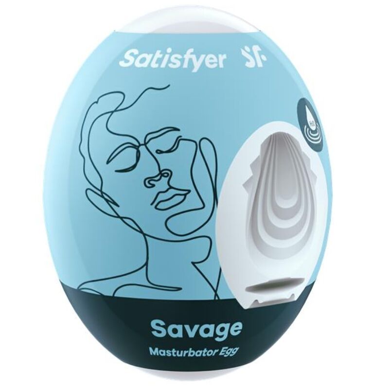 SATISFYER - SAVAGE MASTURBATOR UOVO - SATISFYER EGGS | Lingerie Harness Boutique