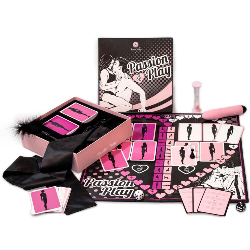 SECRETPLAY - GIOCO DA TAVOLO PASSION PLAY (ES/EN/FR/PT) - SECRETPLAY 100% GAMES | Lingerie Harness Boutique