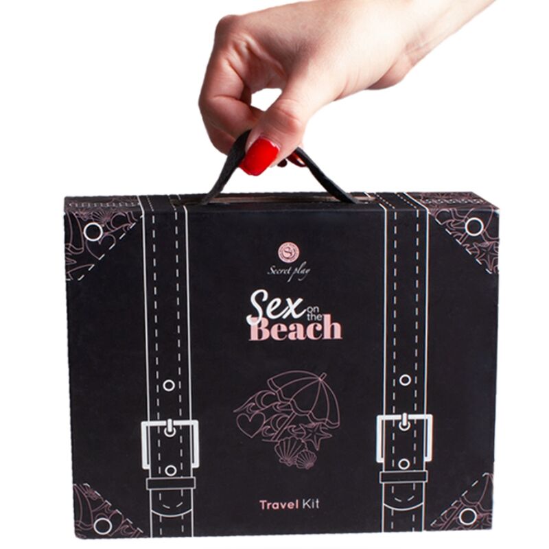 SECRETPLAY - KIT DA VIAGGIO SESSO IN SPIAGGIA (ES/EN/DE/FR/NL/PT) - SECRETPLAY 100% GAMES | Lingerie Harness Boutique