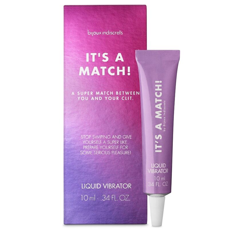 BIJOUX - ITS A MATCH VIBRATORE LIQUIDO 10 ML - BIJOUX LOVE COSMETIQUES | Lingerie Harness Boutique