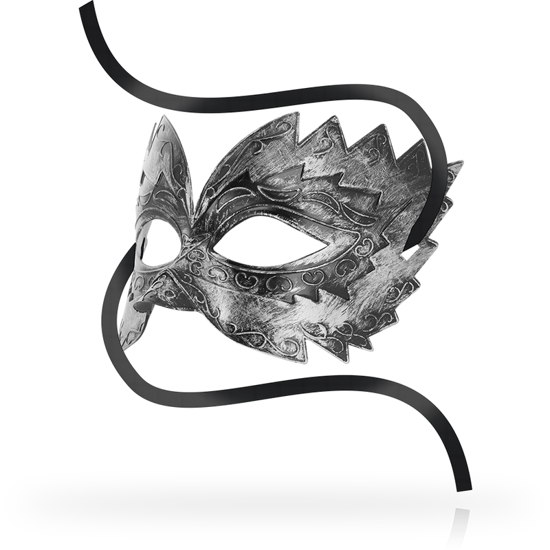 OHMAMA - MASCHERE ANTIZAZ STILE VENEZIANO ARGENTO - OHMAMA MASKS | Lingerie Harness Boutique