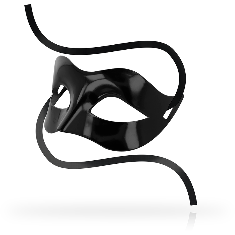 OHMAMA - MASCHERE MASCHERA CLASSICA NERA OPACA - OHMAMA MASKS | Lingerie Harness Boutique