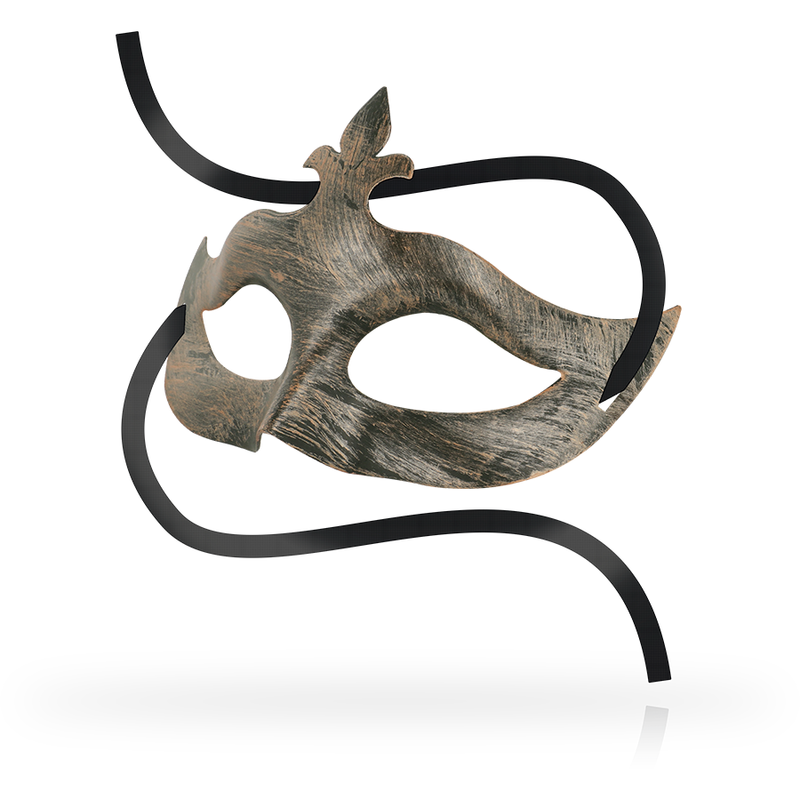OHMAMA - MASCHERE FLEUR DE LIS MASCHERA RAME - OHMAMA MASKS | Lingerie Harness Boutique