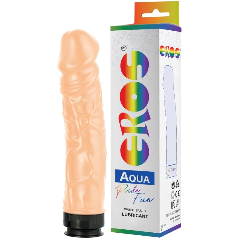 PRIDE - EROS AQUA LGBT PRIDE DILDO E LUBRIFICANTE A BASE D''ACQUA - PRIDE | Lingerie Harness Boutique