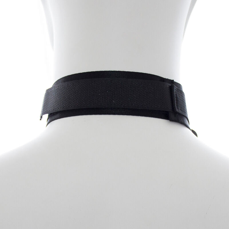 OHMAMA FETISH - MANETTE E COLLETTO IN NYLON - OHMAMA FETISH | Lingerie Harness Boutique