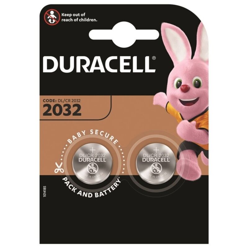 DURACELL - BATTERIA BOTTONE LITIO CR2032 3V 2 UNIT - DURACELL | Lingerie Harness Boutique