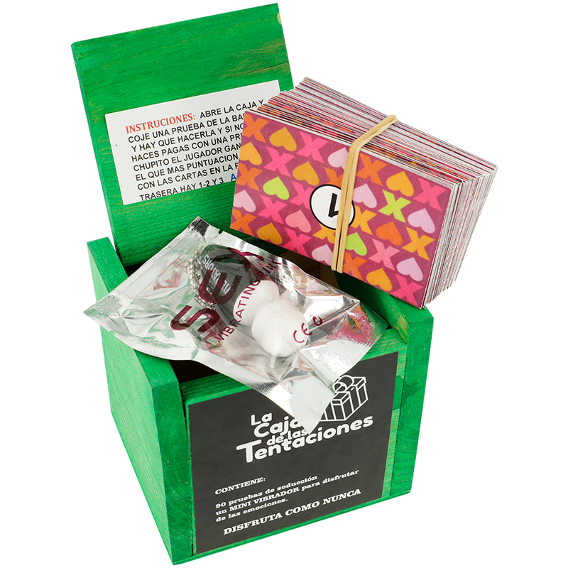 DIABLO PICANTE - IL GIOCO DELLA SCATOLA DELLA TENTAZIONE - DIABLO PICANTE | Lingerie Harness Boutique