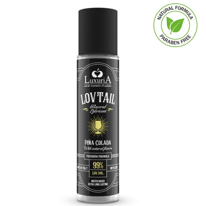 INTIMATELINE - LUBRIFICANTE LOVTAIL A BASE ACQUA LUXURIA PIÑA COLADA 60 ML - INTIMATELINE LUXURIA | Lingerie Harness Boutique