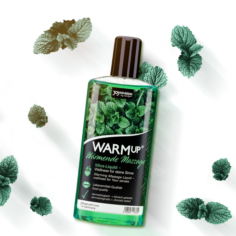 JOYDIVISION - WARMUP GEL DA MASSAGGIO RISCALDANTE MENTA 150 ML - JOYDIVISION | Lingerie Harness Boutique