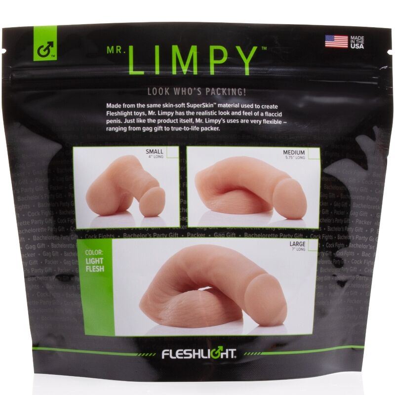 M. LIMPY FLESHLIGHT - PICCOLO FLESHTONE - MR. LIMPY | Lingerie Harness Boutique