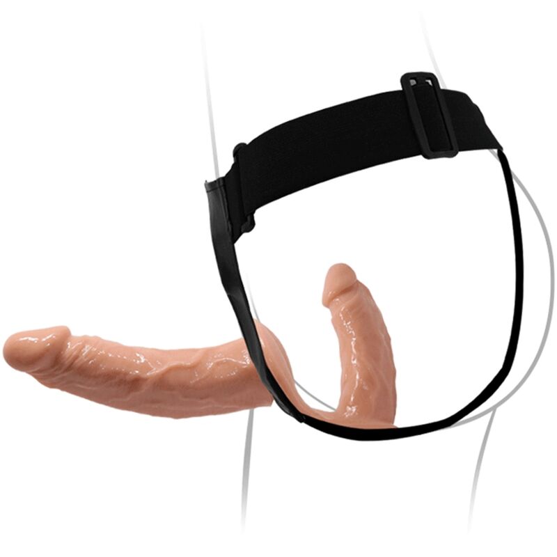BAILE - BALLO ULTRA APPASSIONATA DOPPI DILDOS CON IMBRACATURA - BAILE HARNESS COLLECTION | Lingerie Harness Boutique
