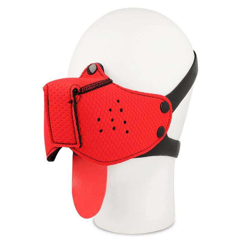 MUSO DI CANE OHMAMA FETISH - ROSSO - OHMAMA FETISH | Lingerie Harness Boutique