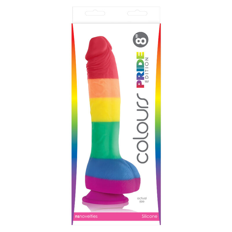 PRIDE - DILDO BANDIERA LGBT 19 CM - PRIDE | Lingerie Harness Boutique
