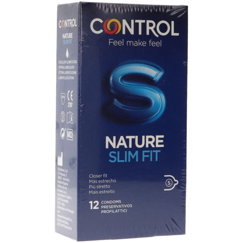CONTROL - NATURE SLIM FIT 12 UNITÀ - CONTROL CONDOMS | Lingerie Harness Boutique