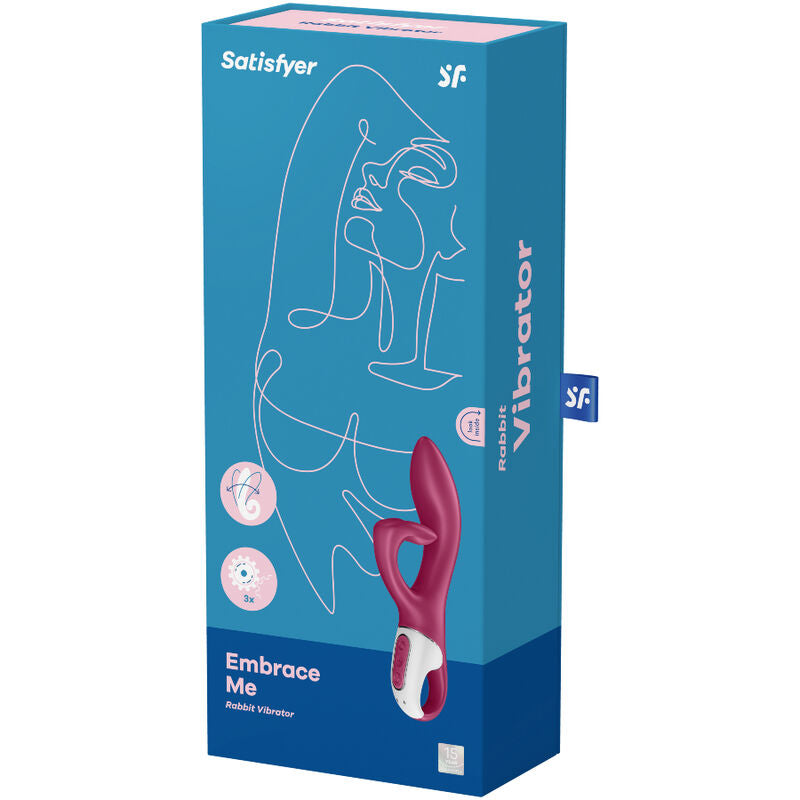SATISFYER - VIBRATORE EMBRACE ME GSPOT TURCHESE - SATISFYER VIBRATOR | Lingerie Harness Boutique