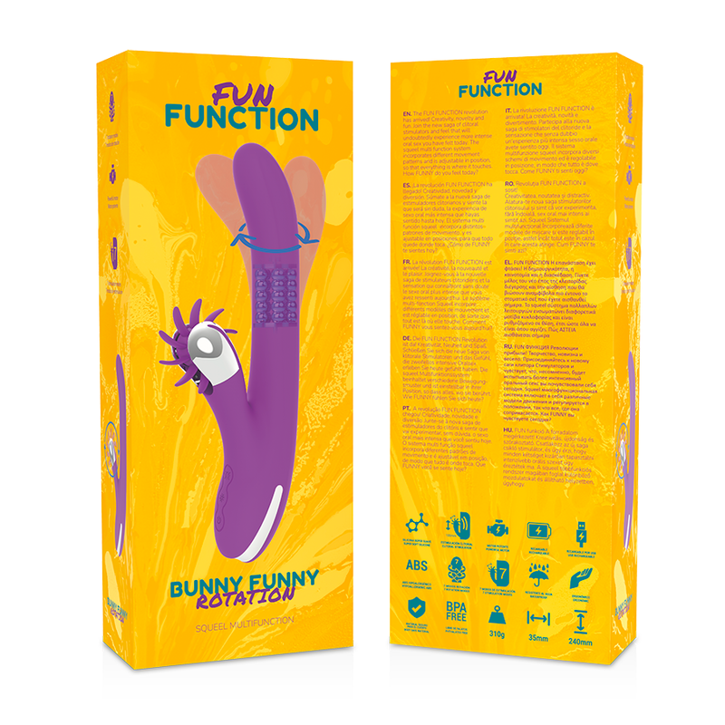 FUN FUNCTION - ROTAZIONE DIVERTENTE CONIGLIETTO 2.0 - FUN FUNCTION | Lingerie Harness Boutique