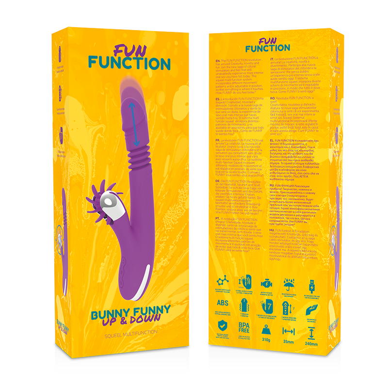 FUN FUNCTION - CONIGLIETTO DIVERTENTE SU E GIÙ 2.0 - FUN FUNCTION | Lingerie Harness Boutique
