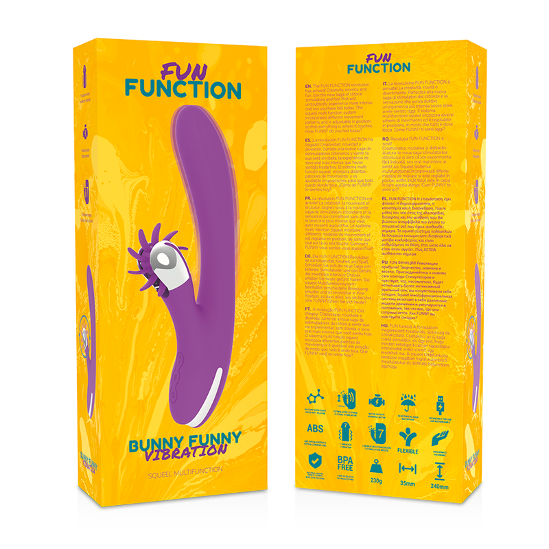 FUN FUNCTION - BUNNY FUNNY VIBRATION 2.0 - FUN FUNCTION | Lingerie Harness Boutique