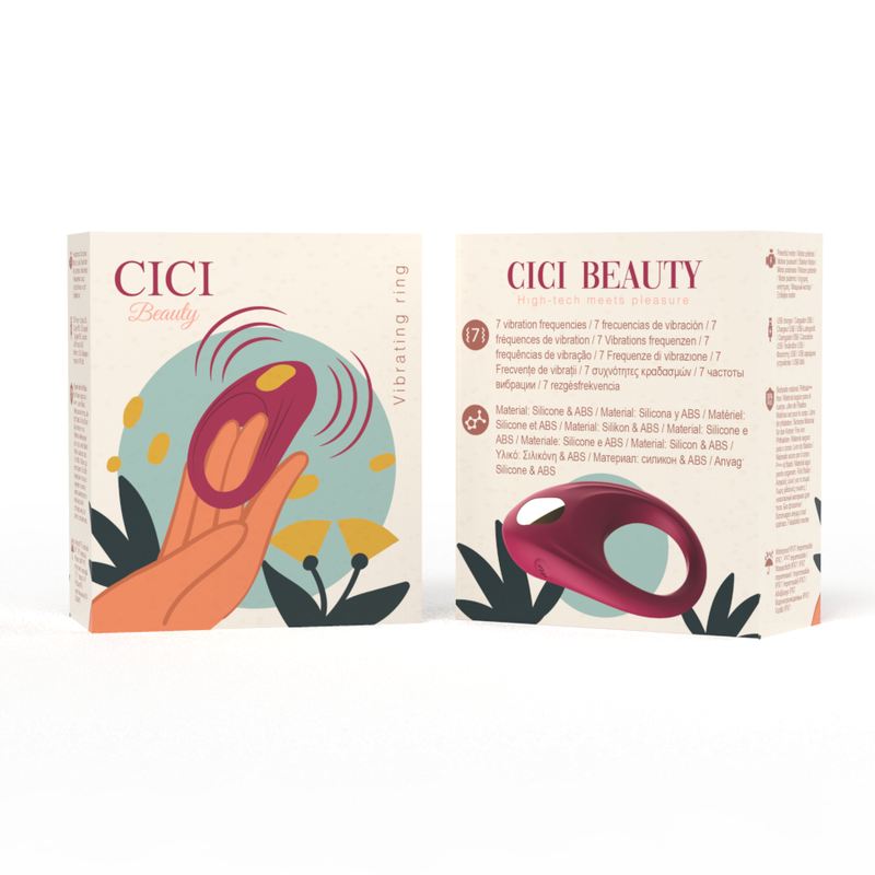 CICI BEAUTY - ANELLO VIBRANTE IN SILICONE PREMIUM - CICI BEAUTY | Lingerie Harness Boutique