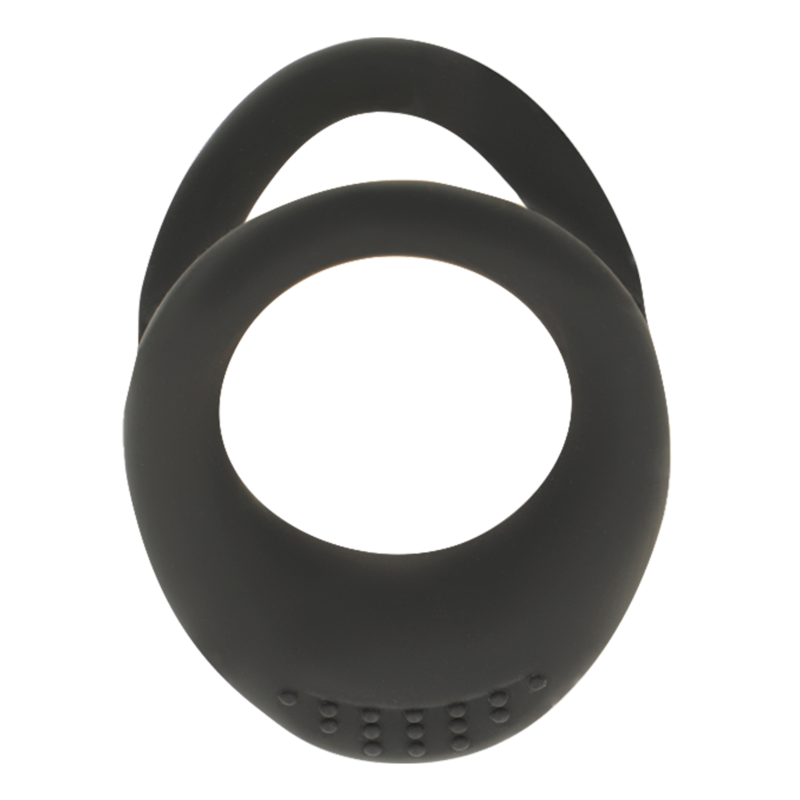 ANELLO OHMAMA DOPPIO IN SILICONE 3.5 CM - 4.5 CM - OHMAMA FETISH | Lingerie Harness Boutique