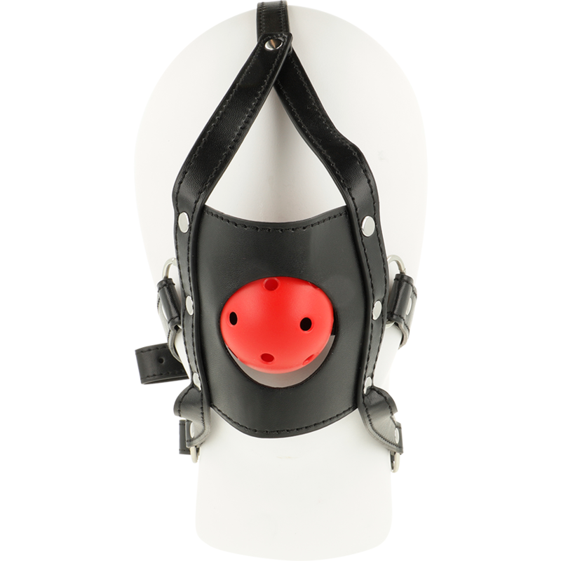IMBRACATURA TESTA BOCCA APERTA OHMAMA - OHMAMA FETISH | Lingerie Harness Boutique