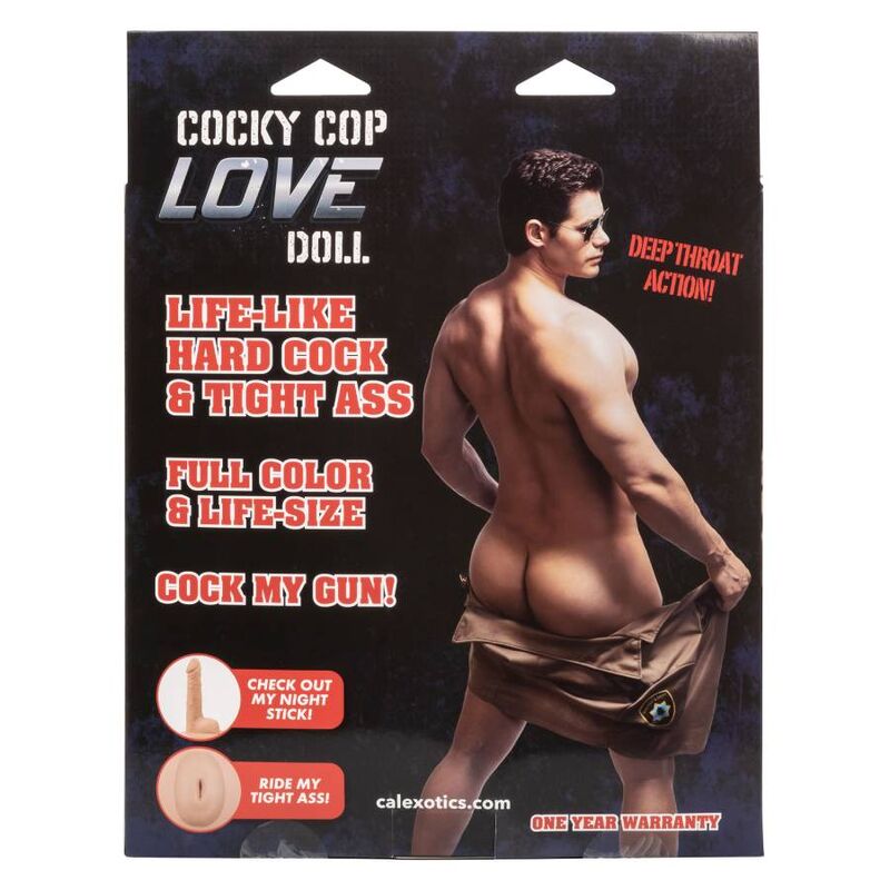 CALEXOTICS - COCKY COP LOVE BAMBOLA - CALEXOTICS | Lingerie Harness Boutique