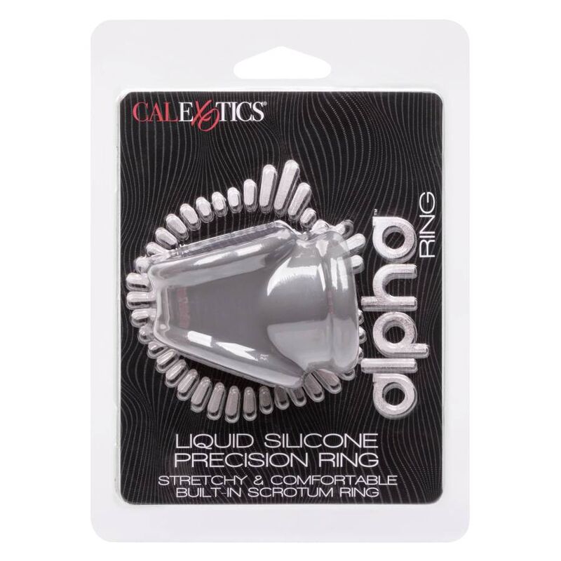 CALEXOTICS - ANELLO ALPHA PRECISION GRIGIO - CALEXOTICS | Lingerie Harness Boutique