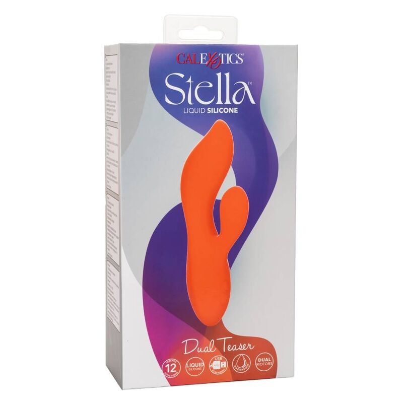 CALEXOTICS - STELLA DUAL TEASER ARANCIONE - CALEXOTICS | Lingerie Harness Boutique