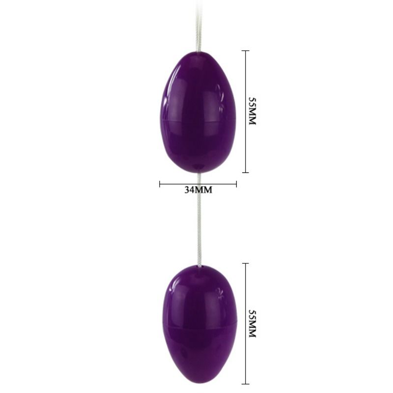 BAILE - SFERE GEMELLE SFERE ANAL ROSA - BAILE ANAL | Lingerie Harness Boutique