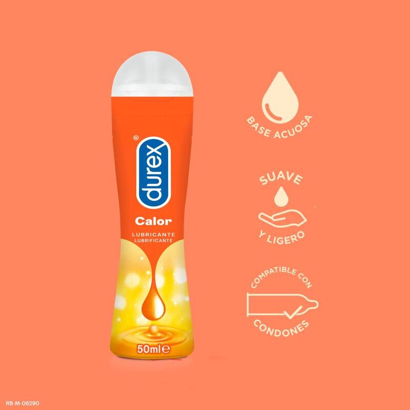 DUREX - LUBRIFICANTE EFFETTO CALORE DUREX PLAY 50 ML - DUREX LUBES | Lingerie Harness Boutique