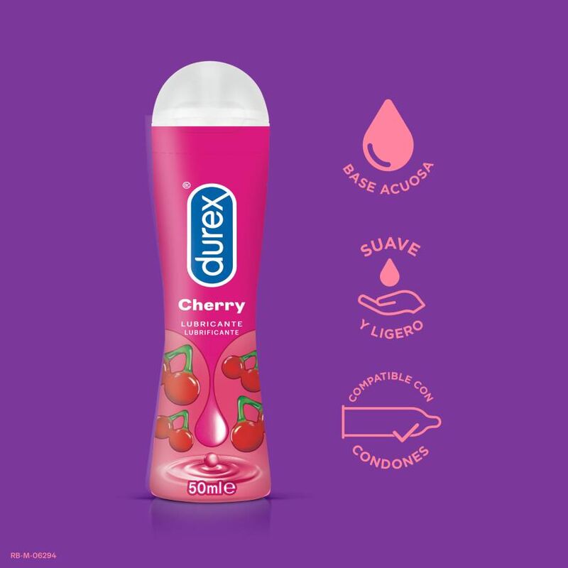 DUREX - GIOCARE CILIEGIA 50 ML - DUREX LUBES | Lingerie Harness Boutique