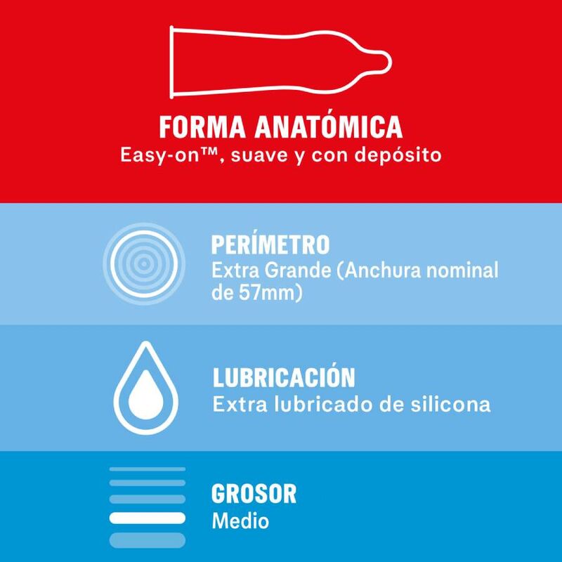 DUREX - PRESERVATIVI SENSITIVE XL 10 UNITÀ - DUREX CONDOMS | Lingerie Harness Boutique