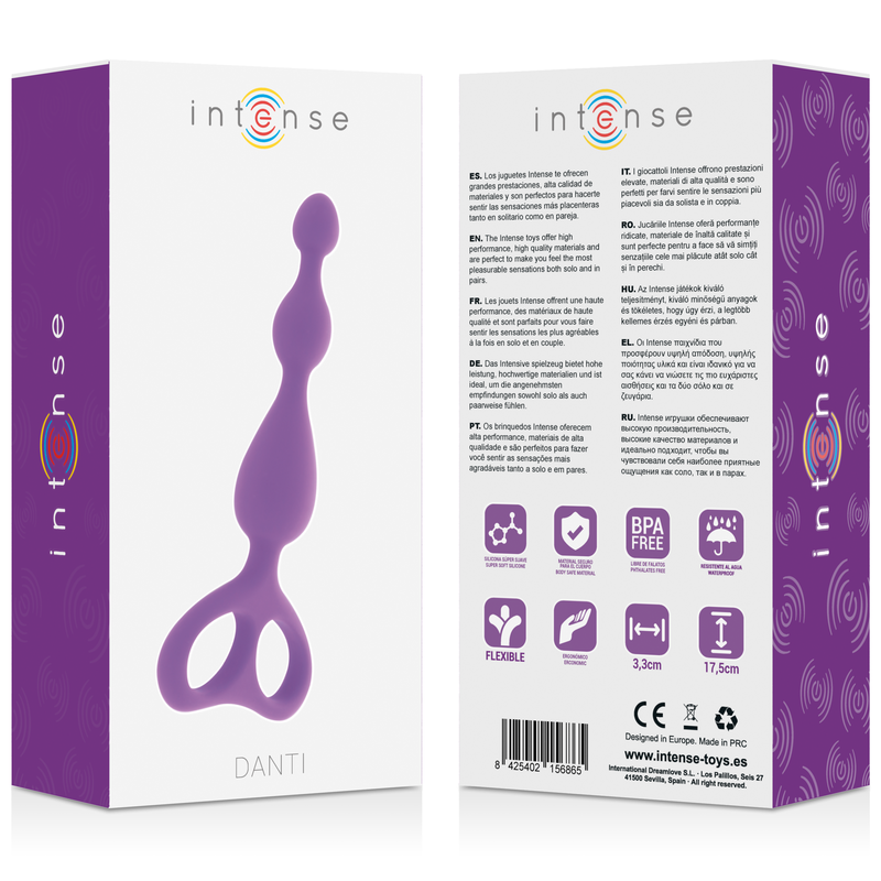 INTENSE - DANTI ANALE LILLA - INTENSE ANAL TOYS | Lingerie Harness Boutique