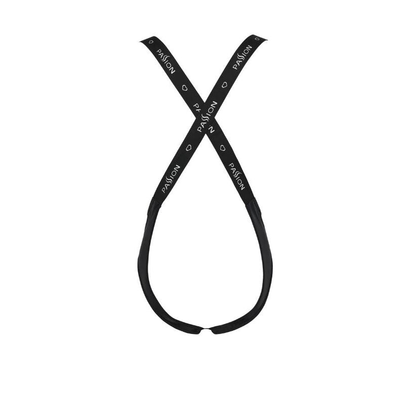 PASSION - 027 BODY BRUNO NERO L/XL - PASSION MEN | Lingerie Harness Boutique
