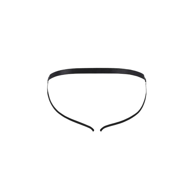 PASSION - 034 SLIP OPEN LUKE NERO L/XL - PASSION MEN | Lingerie Harness Boutique