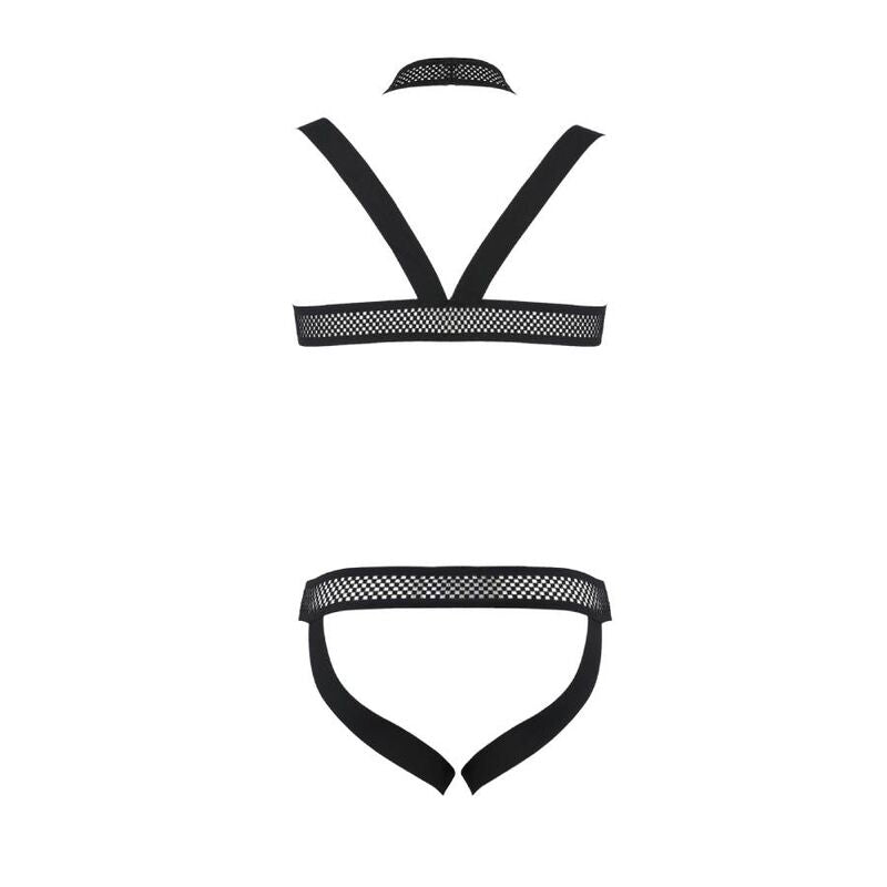 PASSION - 043 SET JACOB NERO L/XL - PASSION MEN | Lingerie Harness Boutique